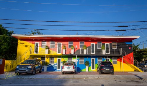 Colorful house in Wynwood Walls