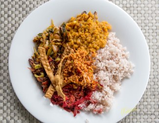 Delicious curry variety from plant based food.