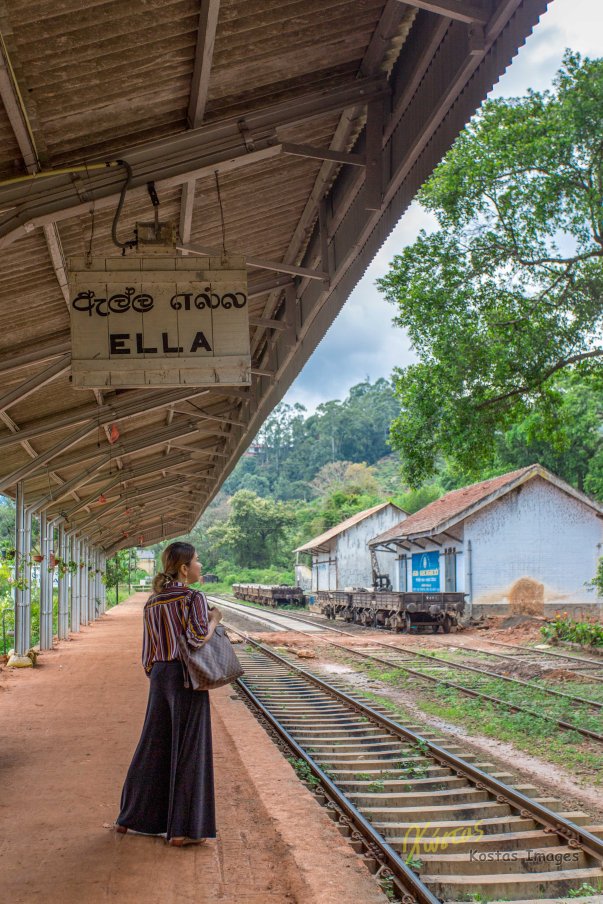 Railway station Ella, Sri Lanka